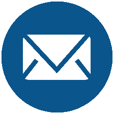 Ce bouton avec l'enveloppe renvoie vers la page contenant les coordonnées de la mairie et le formulaire de contact